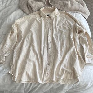 American Eagle oversized button down